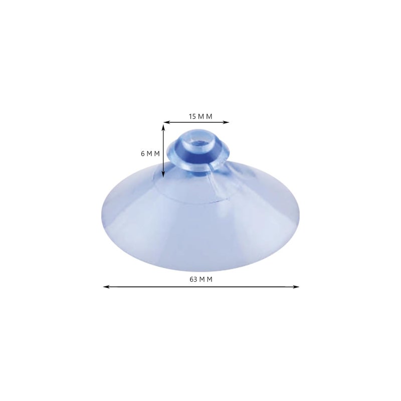 EXCEL IMPEX Multipurpose Flexible Vacuum Suction Cups,Pack of 10 Pcs(Bush No.6) - Image 3