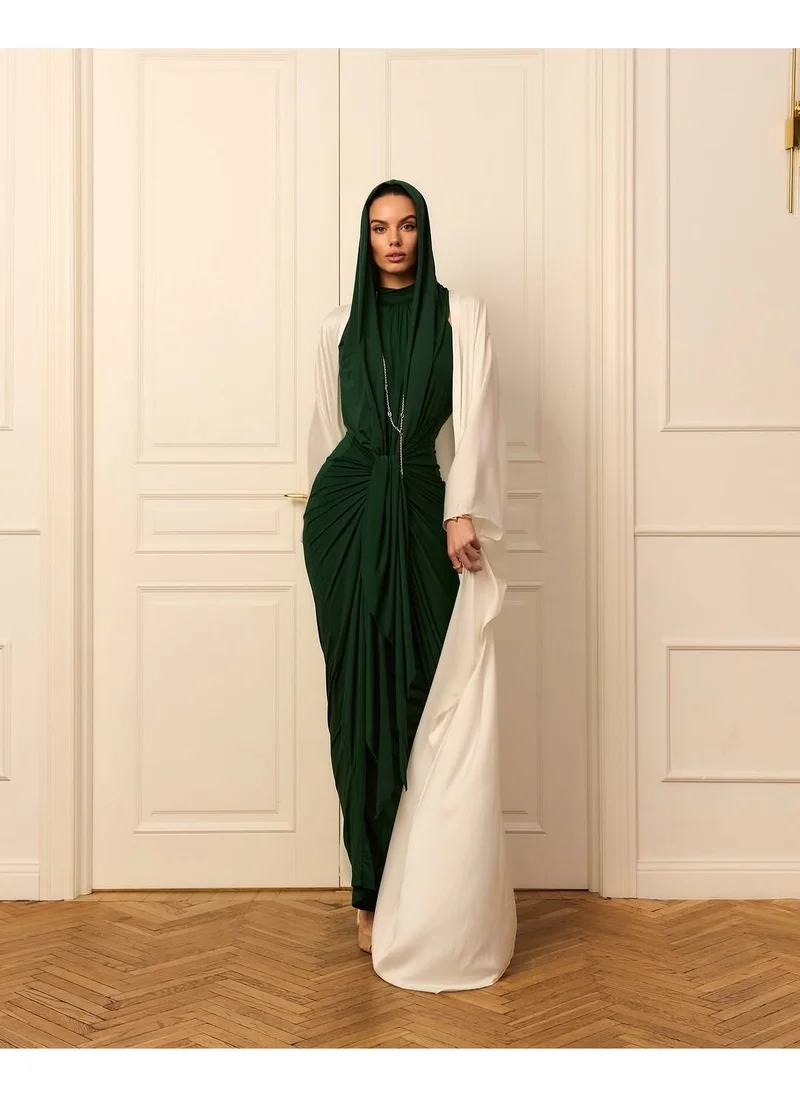 Esmira Usdabaeva Abaya SILK