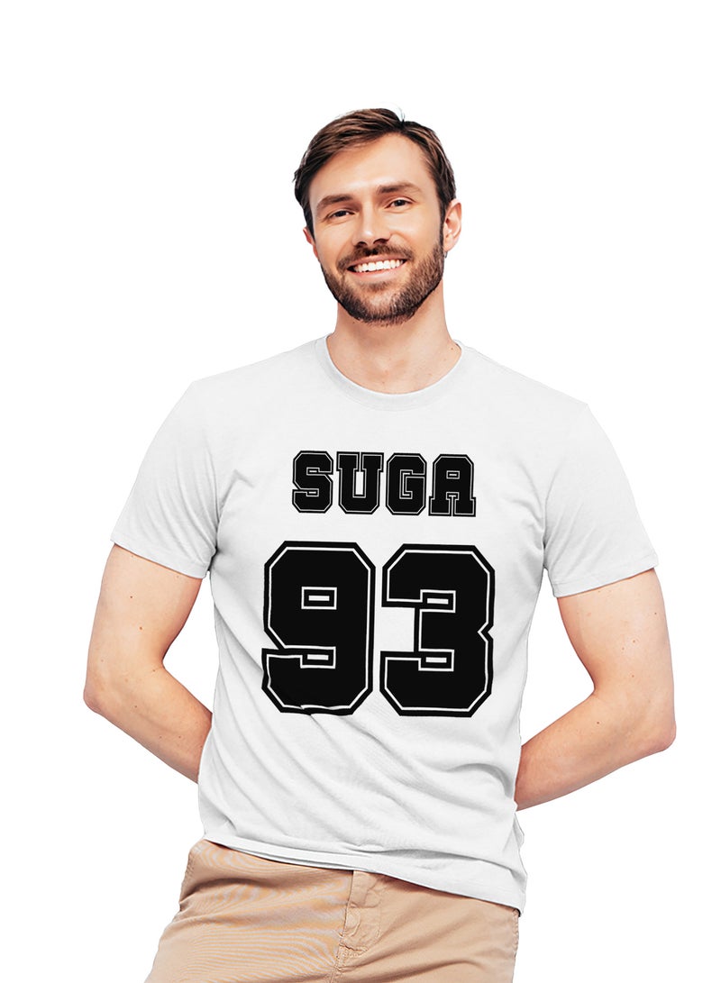 Fashion World Cotton T-shirt Printed with High-quality BTS SUGA93 - Image 1
