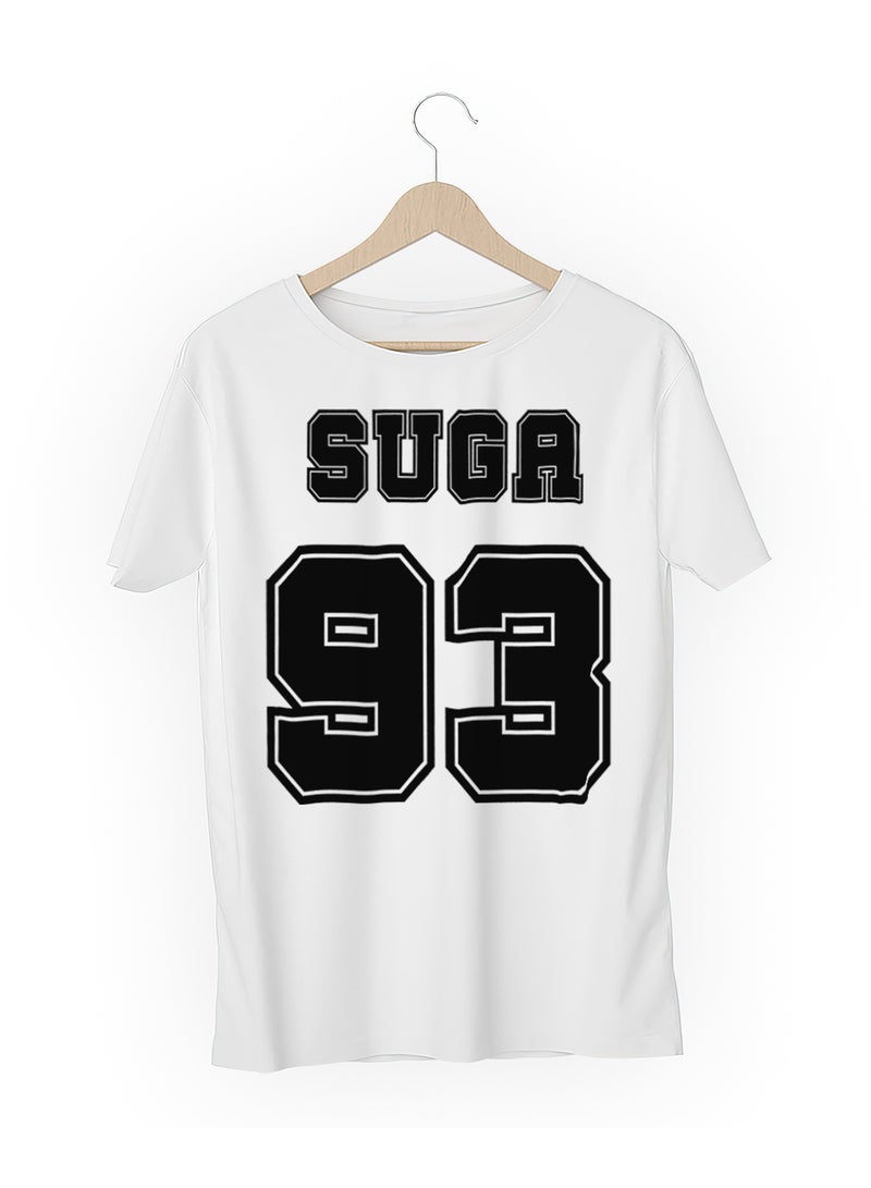 Fashion World Cotton T-shirt Printed with High-quality BTS SUGA93 - Image 3