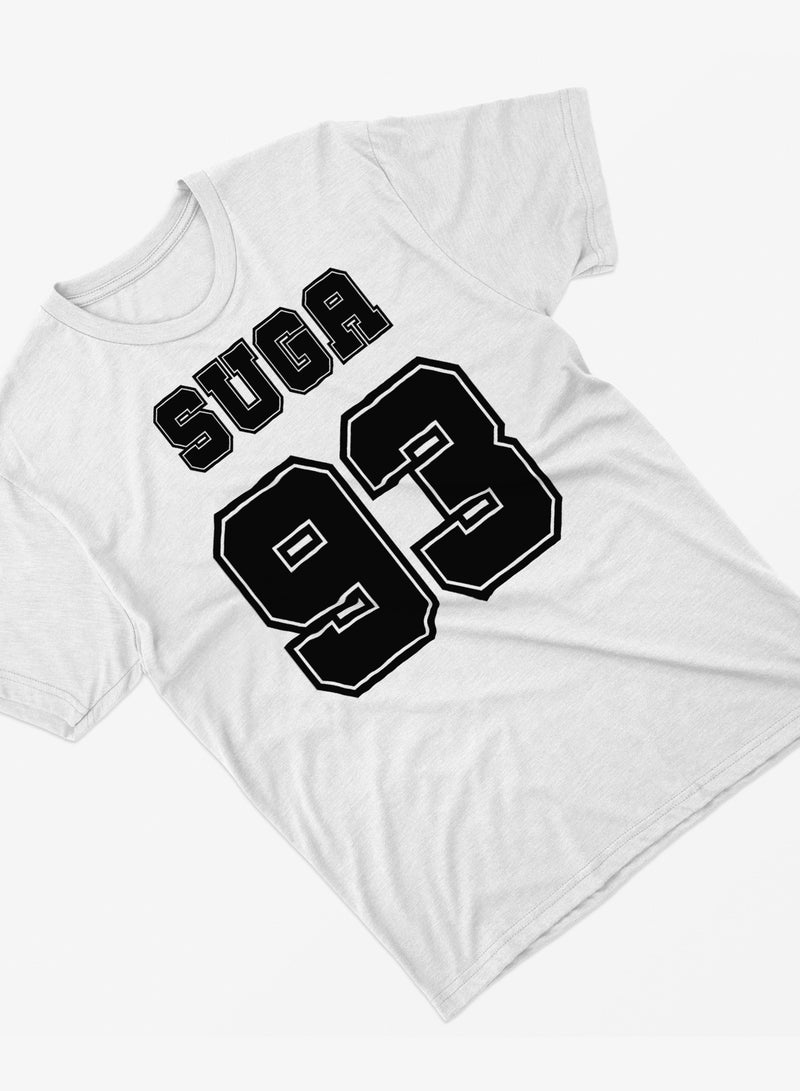 Fashion World Cotton T-shirt Printed with High-quality BTS SUGA93 - Image 2