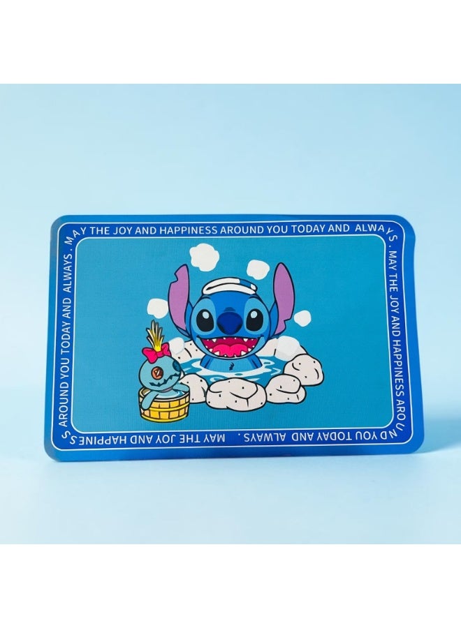 Super Absorbent Bath Mat Quick Drying, Bathroom Rug, Non-slip Entrance Doormat, Nappa Skin Floor Mats, Toilet Carpet, Home Decor-  Shape 4 - Image 1