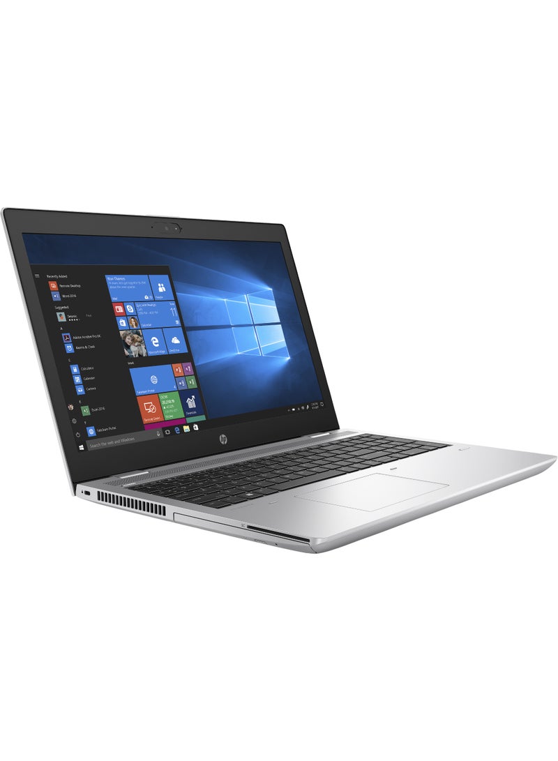 HP Renewed - ProBook 650 G4 , Intel Core i5 8265U , Ram 8GB DDR4 , 256GB SSD M.2 NVMe , Intel UHD Graphics , 15.6 inch FHD LED-IPS English/Arabic Silver - Image 2