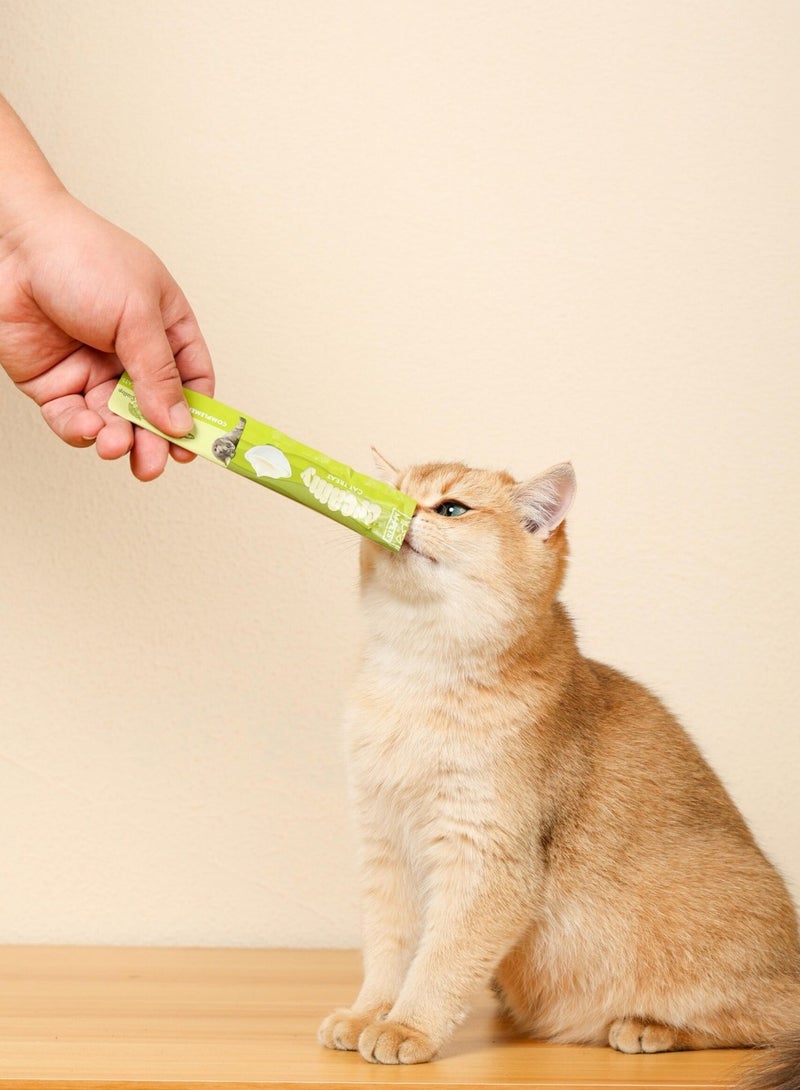 mpets Creamy Treats for Cats – Tuna & Scallop 4x15g - Image 4