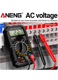 ANENG SZ308 Digital Multimeter, High Precision Electrical Maintenance Tester, AC/DC Voltage Current Resistance Multifunction Meter, Battery Powered (Without Battery), ≤36V Operating Voltage  - Image 4