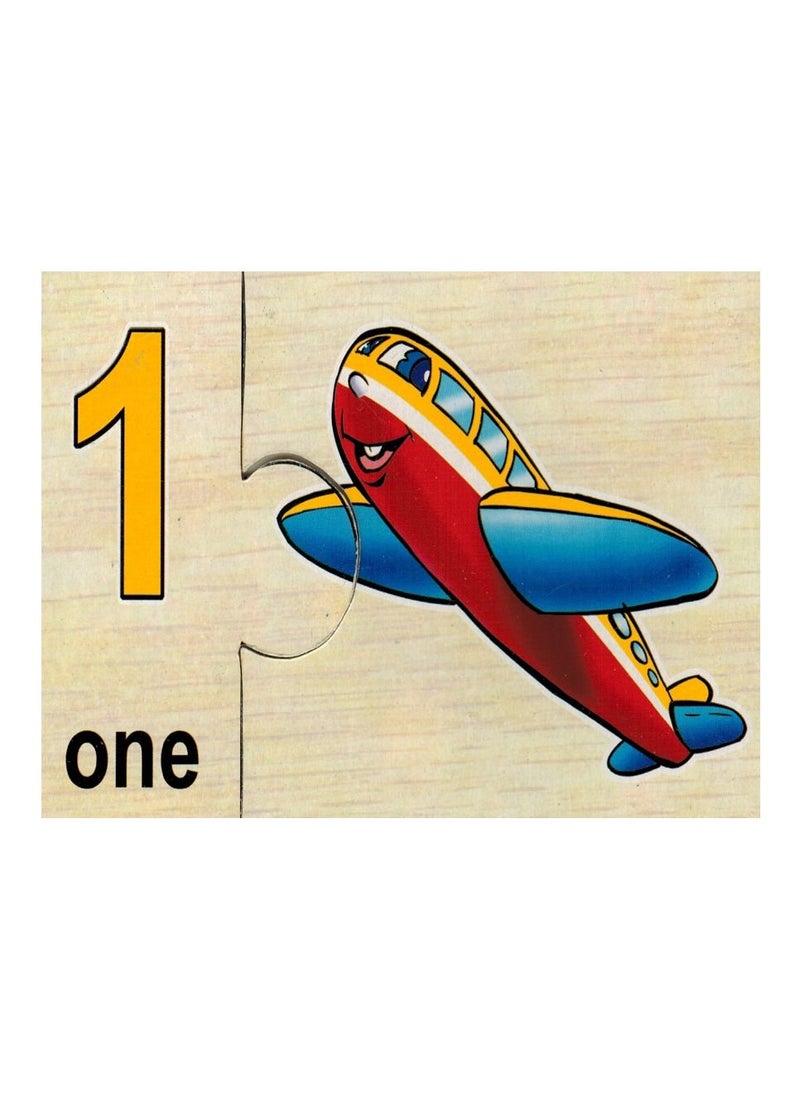 Toys English Numbers Puzzle  - Image 1