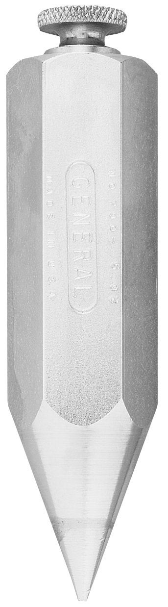 General Tools General Tools 7905 Hexagon Steel Plumb Bob 5 Ounce