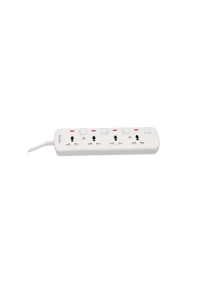 Epsilon - Epsilon 4 Way Extension Socket - ES1101 - Image 1
