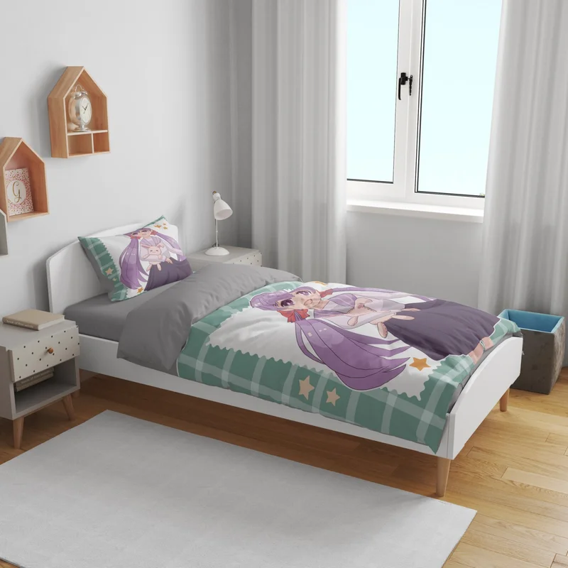 Eray Home Erays Home Erayshome Anime 3D Single Duvet Cover Set