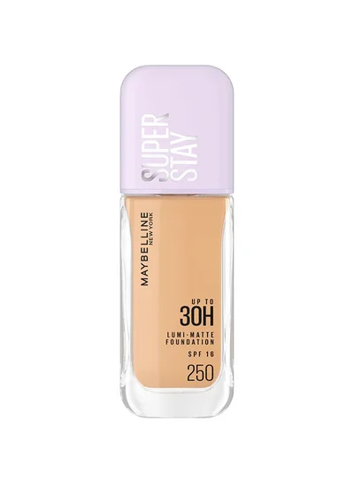 MAYBELLINE NEW YORK Super Stay Lumi-Matte Foundation 30hr Longwear 250