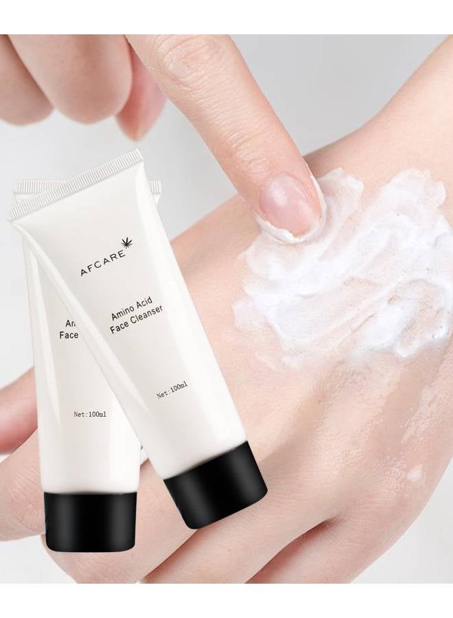 افكير منظف ​​للوجه من الأحماض الأمينية يقلل بشكل فعال من الرؤوس السوداء والرؤوس البيضاء للحصول على بشرة صافية - Image 2