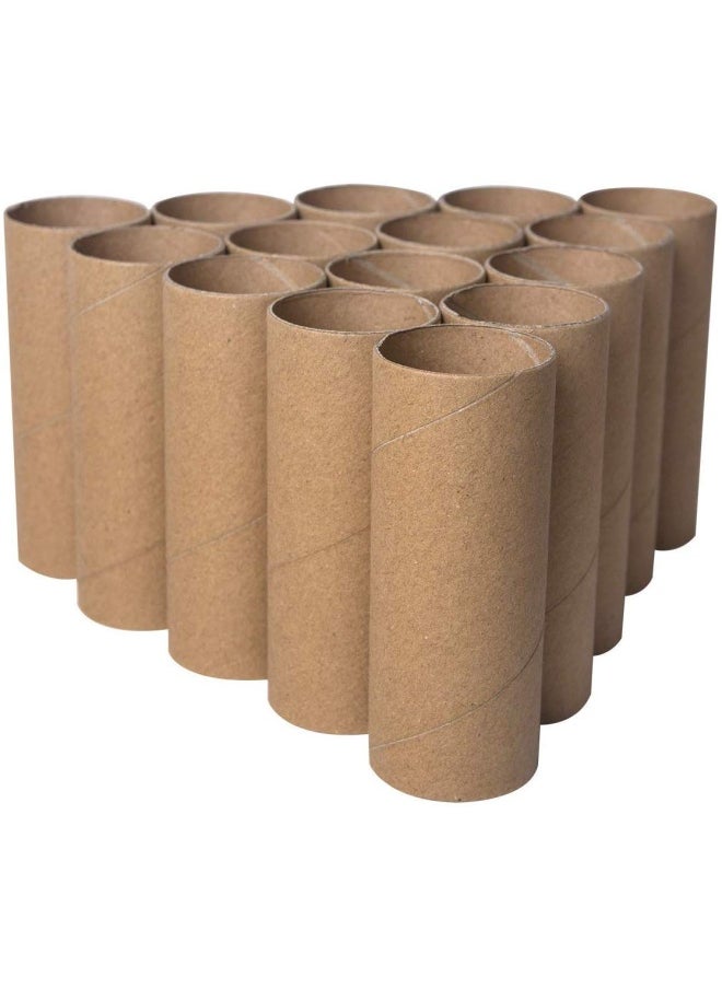 Generic - 30 Pack Craft Rolls - Round Cardboard Tubes - Cardboard Tubes For Crafts - Craft Tubes - Paper Tube For Crafts - 1.57 X 3.9 Inches - Brown - Image 1