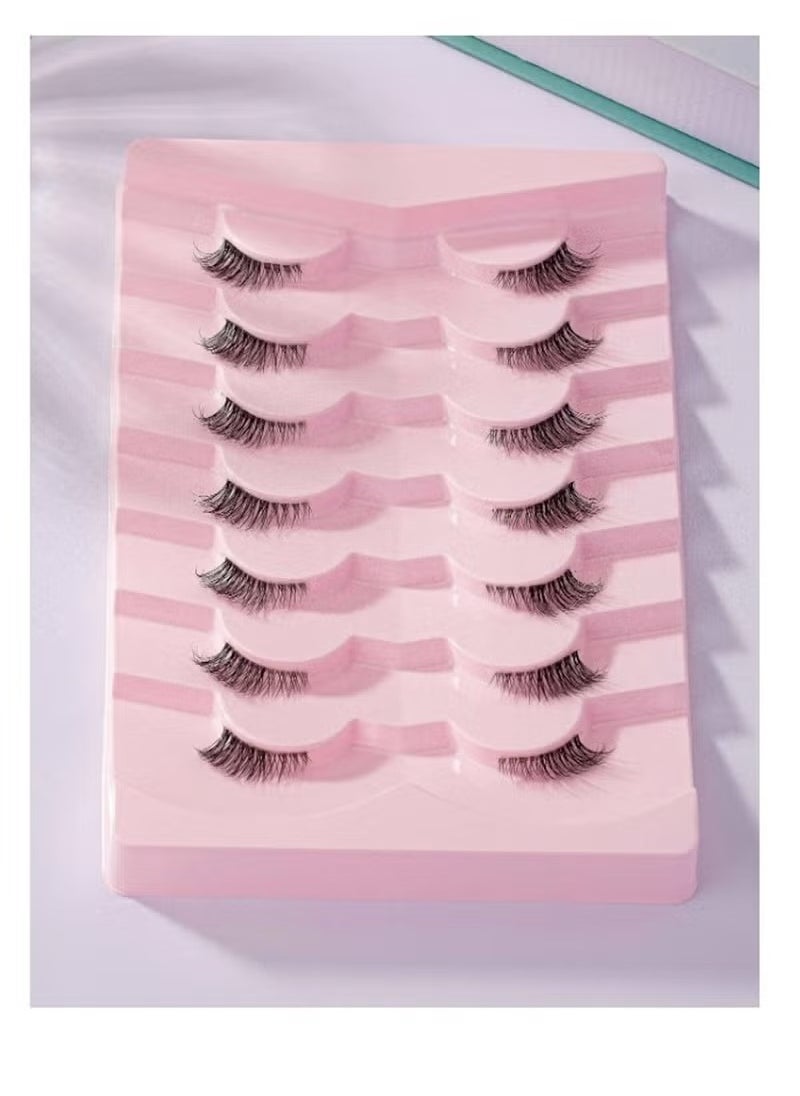 7 Pairs Half Eye False Eyelashes 5X12 mm - pzsku/Z2A7E7644042C46488A86Z/45/_/1728814597/86fa88d3-490f-4d4a-b880-612aab55cbe8