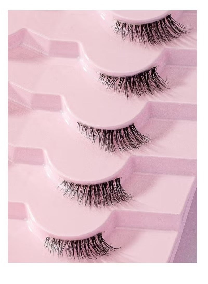 Generic 7 Pairs Half Eye False Eyelashes 5X12 mm  - Image 3