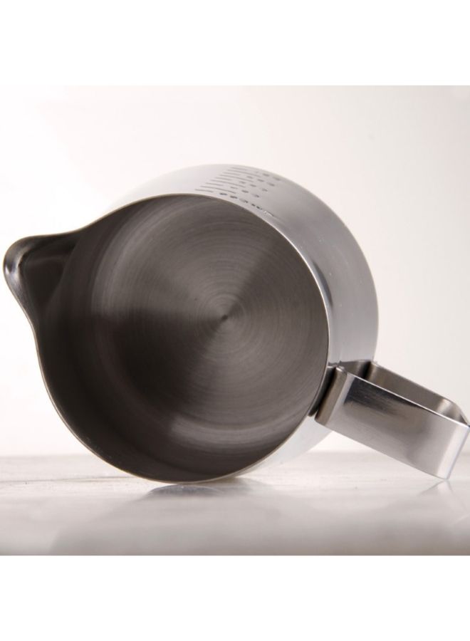 Stainless Steel Milk Frothing Coffee Jug Silver 14.32 x 10.2 x 10.2cm - Image 4