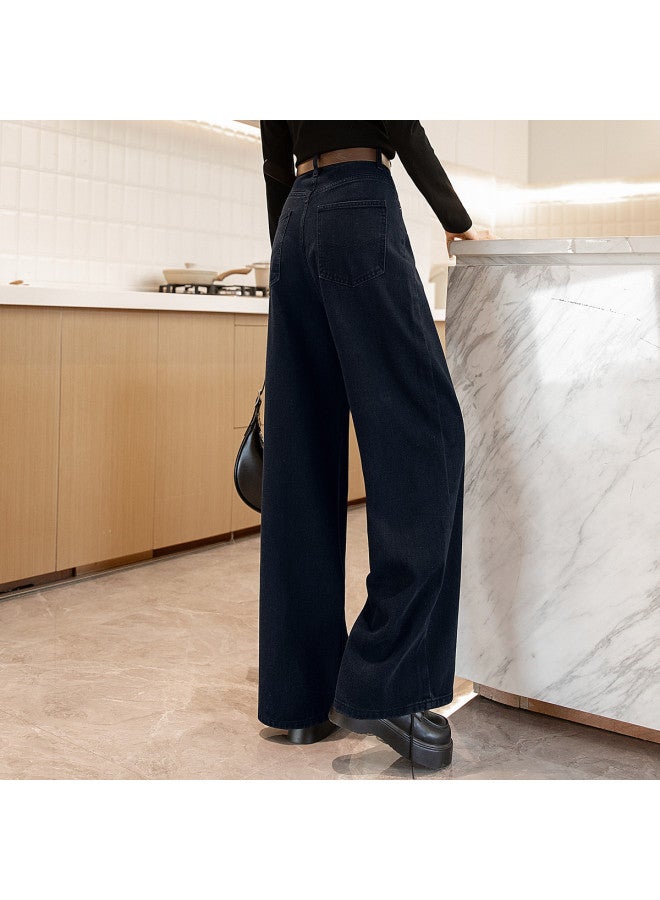 Cypress House new Autumn Women's Fashion Slimming Wide-leg Pants With Plus Sizes - Image 3