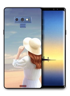 Tolwak Samsung Galaxy Note 9 Protective Case Cover Hat Girl Standing  - Image 1