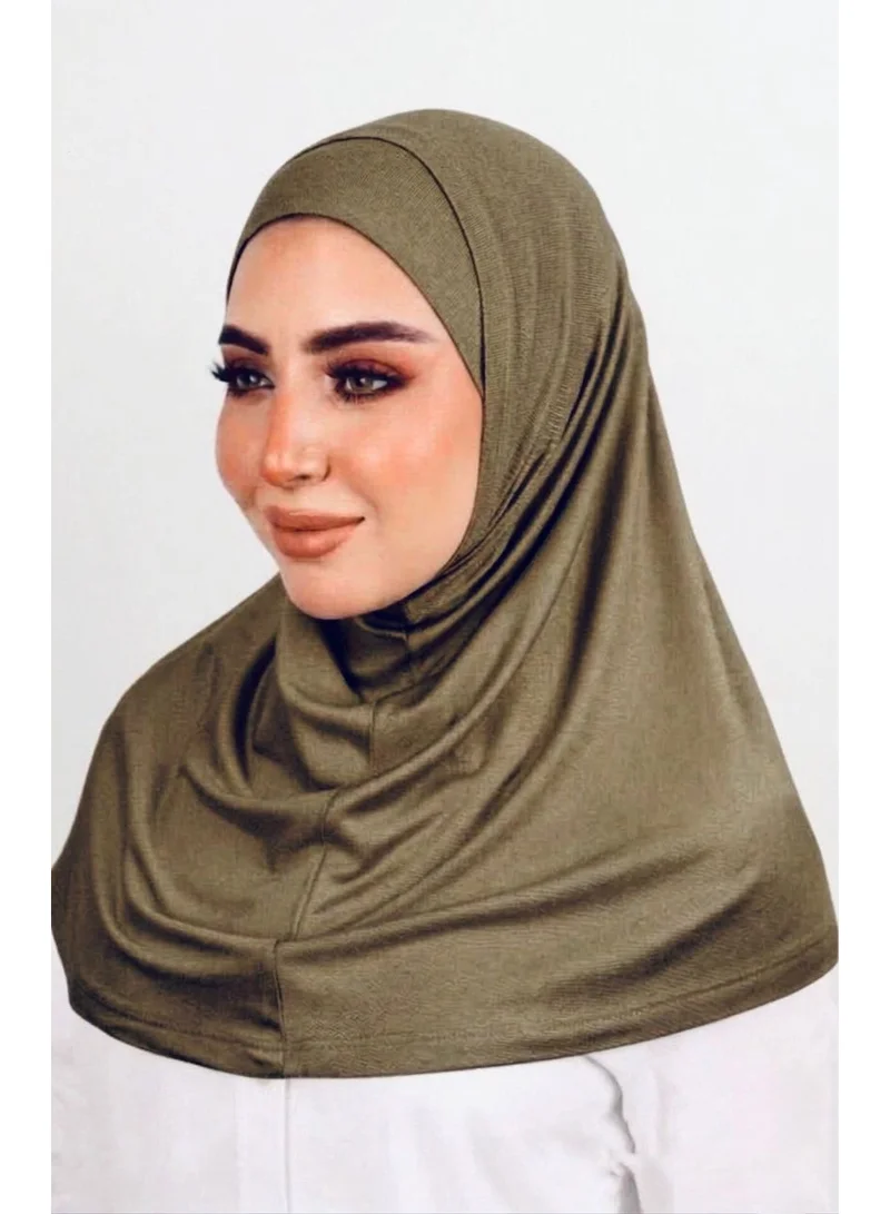 cotton hijab scarf with underhijab piece