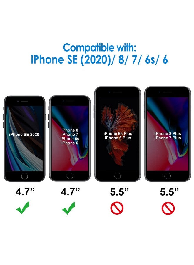 Jetech 3 Pack Screen Protector For Iphone Se 3 2 (2022 2020 Edition) Iphone 8 Iphone 7 Iphone 6S And Iphone 6 Tempered Glass Film 4.7 Inch - Image 2
