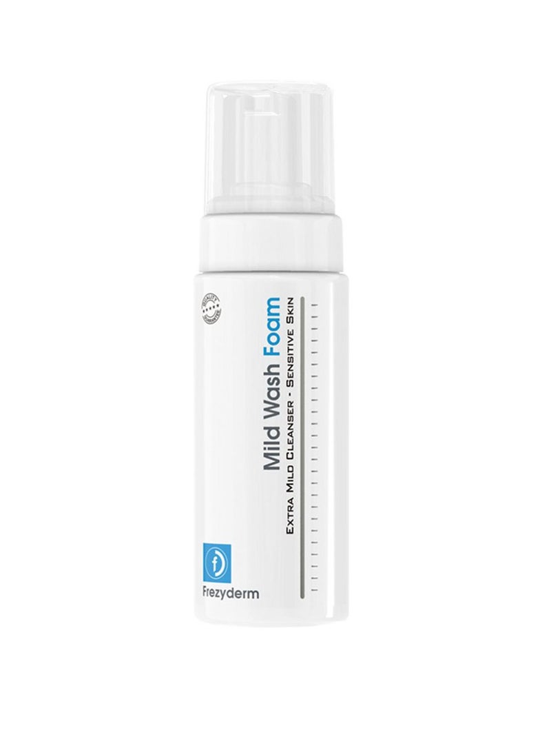 Frezyderm Mild Wash Foam for Sensitive Skin Face and Body 150ml - Image 1
