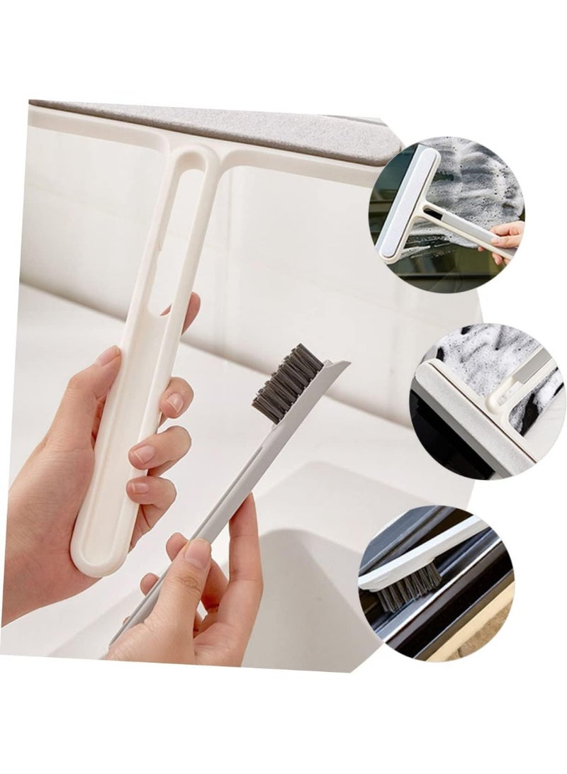 Glass Squeegee Screen Wiper Silicone Sponge and Comfortable Grip with Ergonomic Handle Sturdy Pp and TPR Material for Balcony and Living Room Cleaning - Image 2