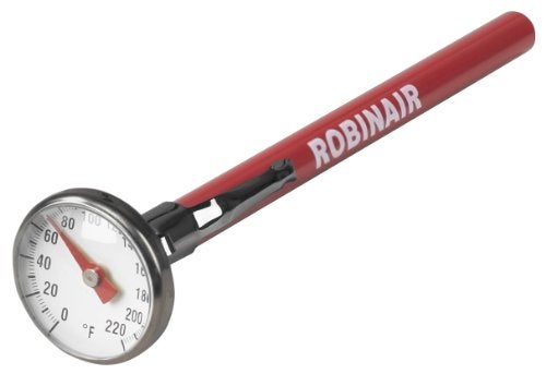 Robinair 10597 Dial Thermometer with Easy to Read 0 to 220F 1 Face - Image 1