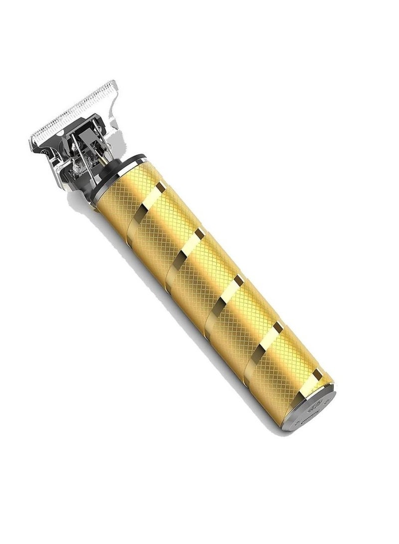 Davena Hair Clipper With Adjustable Professional Razor Blades 6 Pieces Of Gold - Image 4