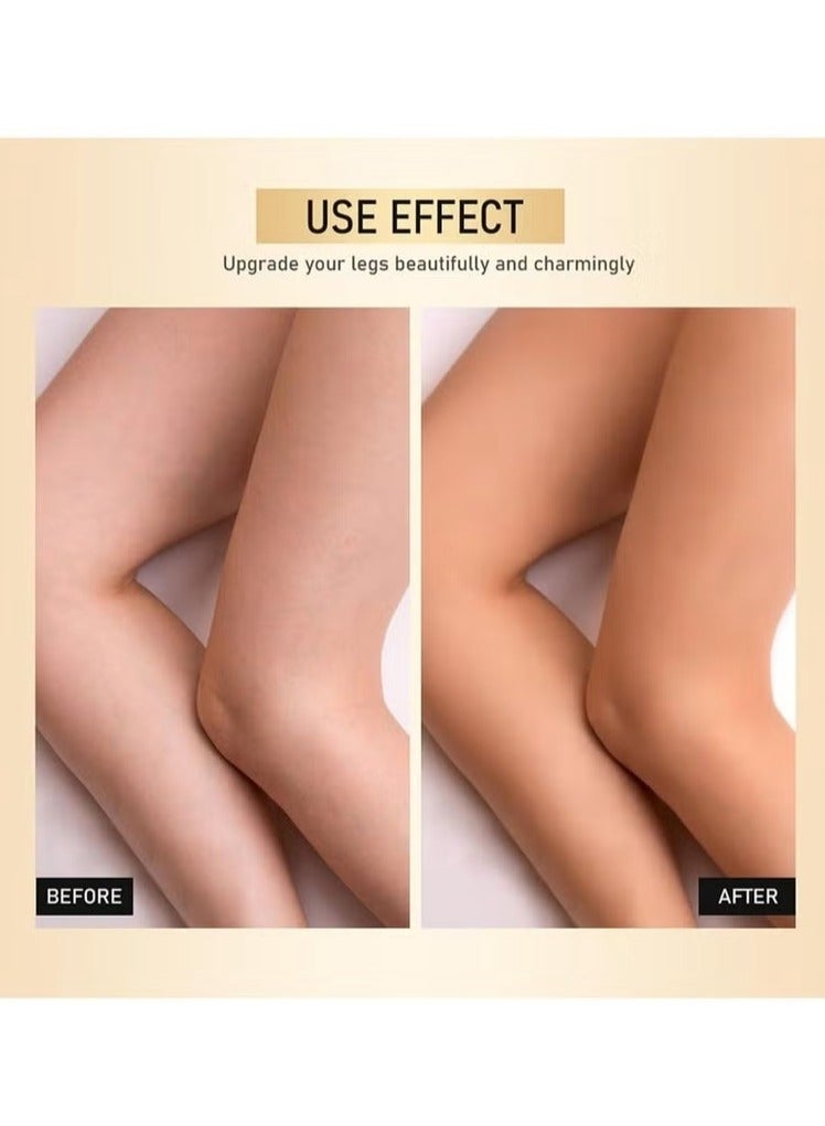 Leg Makeup Waterproof No Transfer, Leg Cover up Makeup Long Lasting Body Foundation(BRONZE) - Image 5