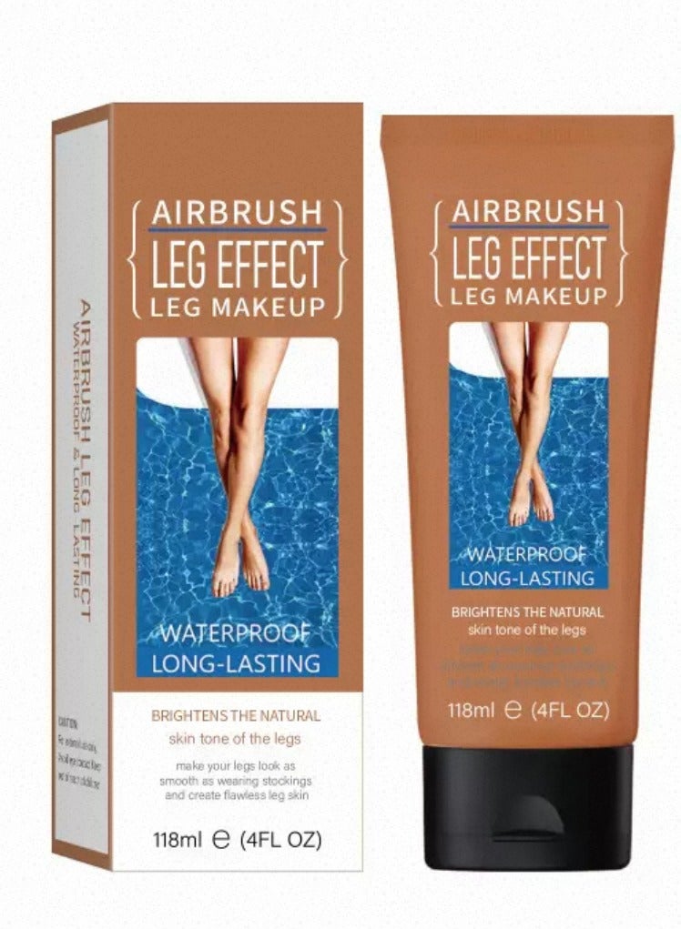 Leg Makeup Waterproof No Transfer, Leg Cover up Makeup Long Lasting Body Foundation(BRONZE) - Image 1