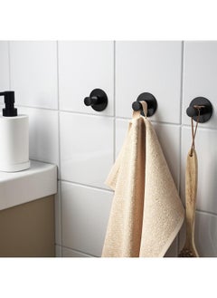 Zaboon Hook, Self-Adhesive, Black  - Image 2