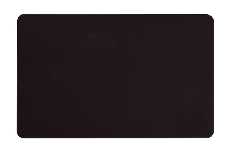 Pack of 100 Black CR80 PVC Cards | 30 mil by easyIDea