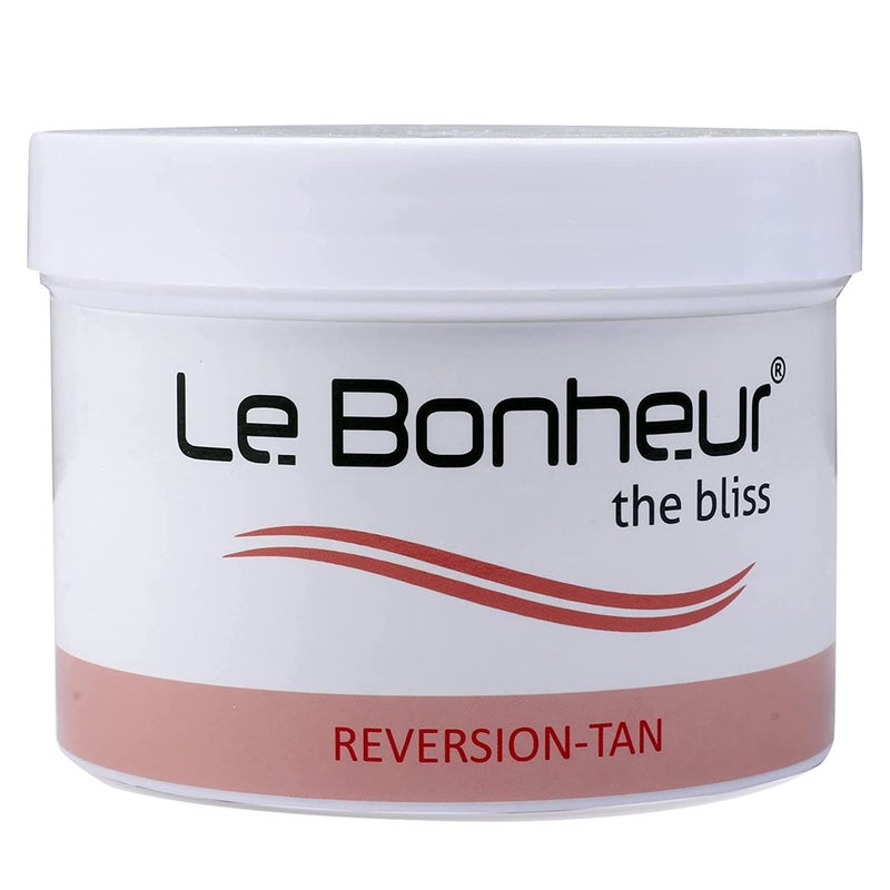 Le Bonheur Reversion Tan Removal and Skin Lightening Natural Exfoliating Cream Removes Daily Tan Effective Longer Shelf Life 400gm - Image 1