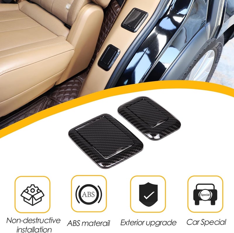 Heutamo Carbon Fiber Seat Adjustment Switch Button Cover - Image 4