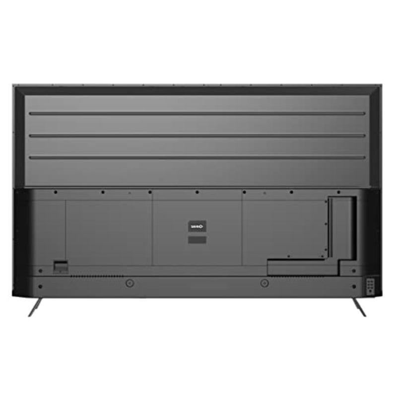 Living room use, aluminum alloy frameless 4K SMART LED TV in black with ultra-thin bezel and HDR10 support - Image 3