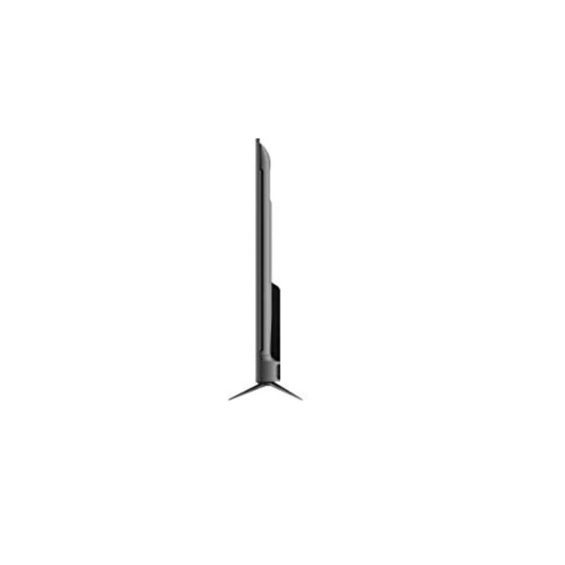 Living room use, aluminum alloy frameless 4K SMART LED TV in black with ultra-thin bezel and HDR10 support - Image 4