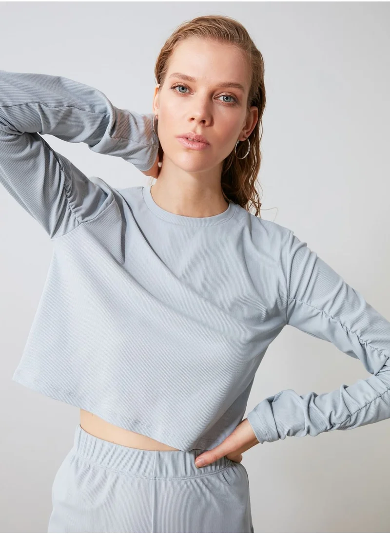 trendyol High Neck Top