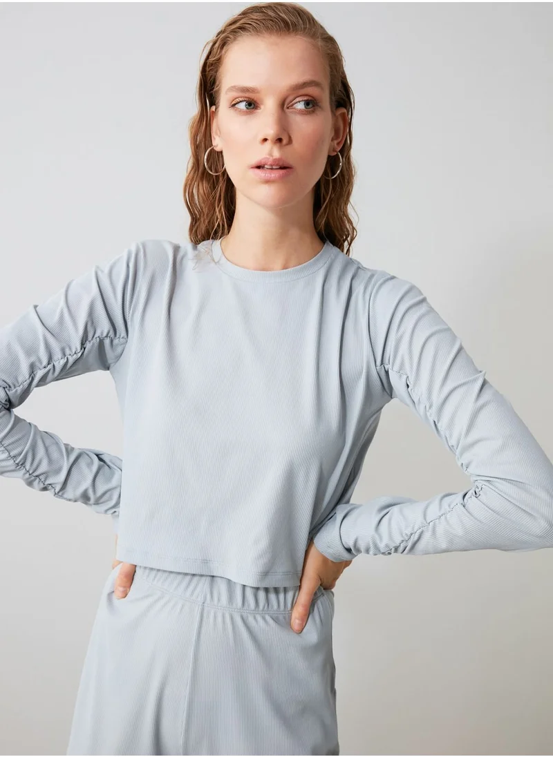 trendyol High Neck Top