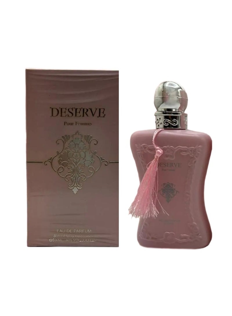 Sniff DESERVE POUR FEMME Eau De Parfum 100ml - A Luxurious Fragrance - Image 1