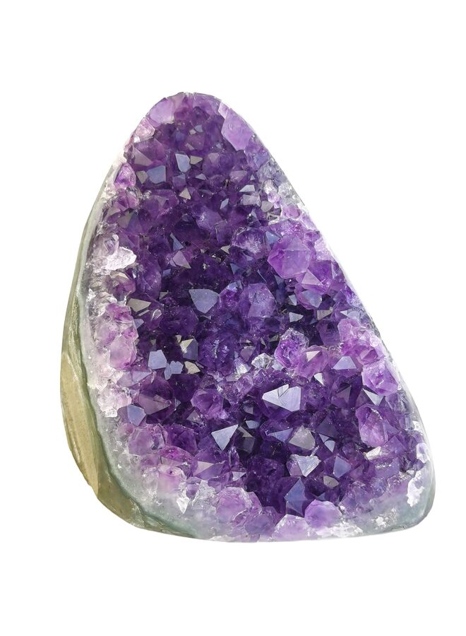 مجموعة أحجار الجيود الجمشتية الفاخرة، كل قطعة فريدة من نوعها وطبيعية، حجر كريستالي شفاء من الجيود الخام الحقيقي من أوروغواي، مزخرفة باللون الأرجواني الداكن - Image 1