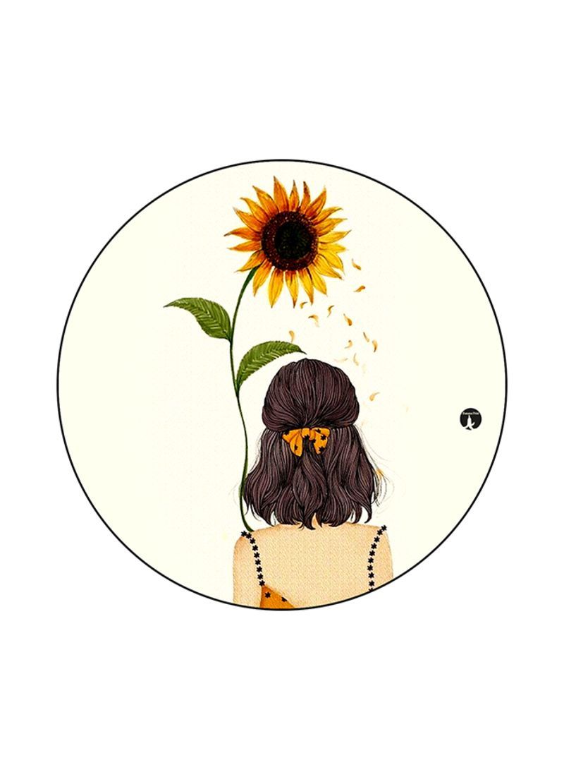 RKN A Girl Mouse Pad Multicolour