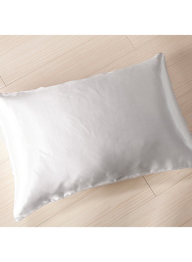White Polyester 20x30inch 2-Piece Queen Size Pillowcases  - Image 5
