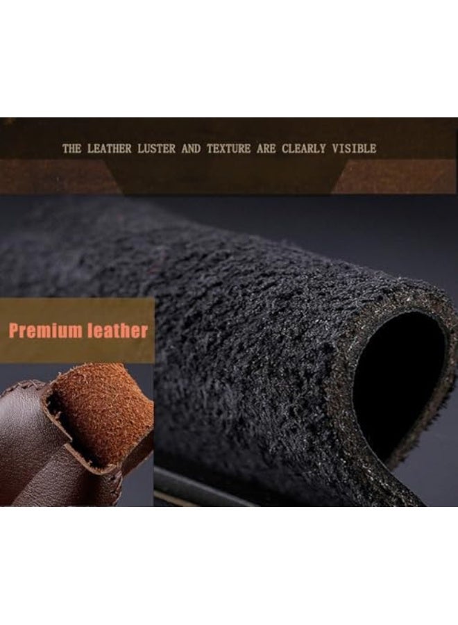 7 Buttons Premium Leather Key Fob Cover Protector Compatible with Genesis GV70 GV80 G80 G90 2024 2025 Accessories, Full Protection Key Case Shell with Keychain - Image 5