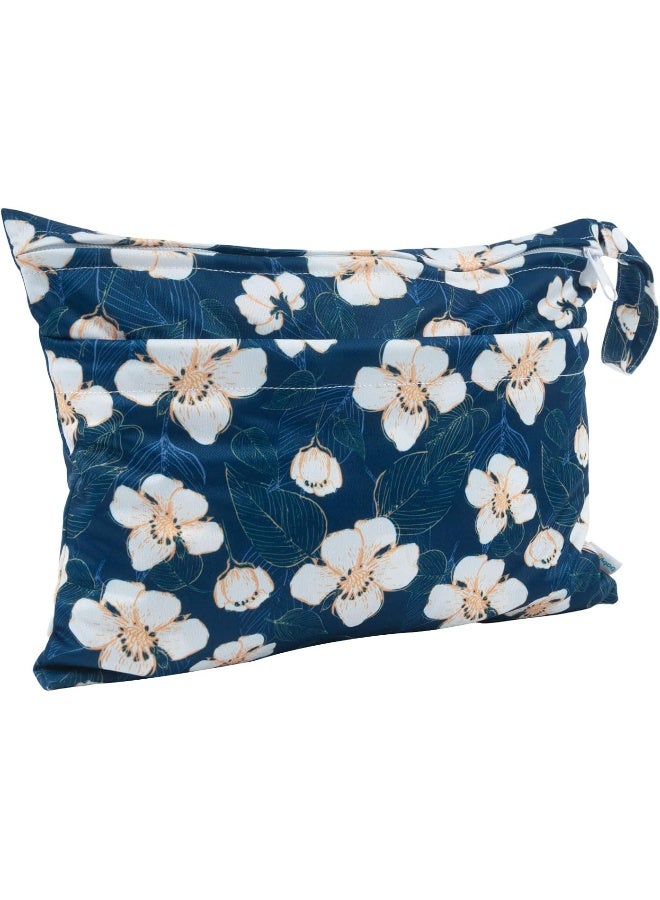 Babygoal Wet Dry Bags for Baby Cloth Diapers, Washable Travel Bags, Beach, Pool, Gym Bag for Swimsuits & Wet Clothes with Two Zippered Pockets 3 Pack(S,M,L), 3SML02 - Image 5