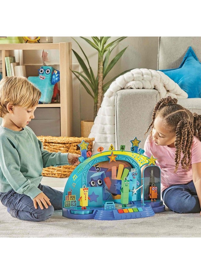 hand2mind hand2mind Numberblock Five’s Musical Superstar Stage, Play Figure Playsets, Toddler Music Toys, Number Toys, Counting Toys, Math Toys for Kids 3-5, Preschool Learning Toys, Birthday Gifts for Kids - Image 2