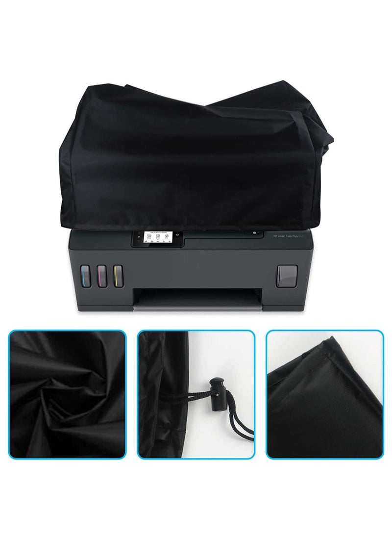 غطاء غبار الطابعة غطاء واقي للطابعة/آلة التصوير من قماش أكسفورد قابل للطي من أكسفورد، خفيف الوزن وقابل للطي - Image 4