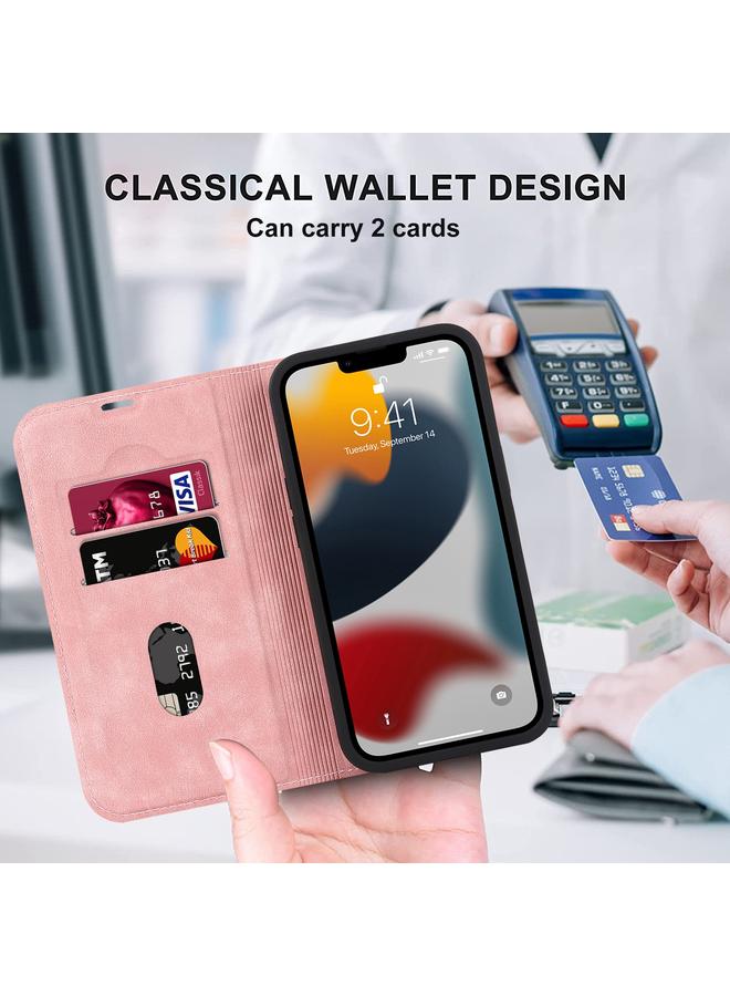 اس-توب جراب هاتف جلدي ماج سيف مع شحن لاسلكي لهاتف iPhone 13 Pro - Image 4