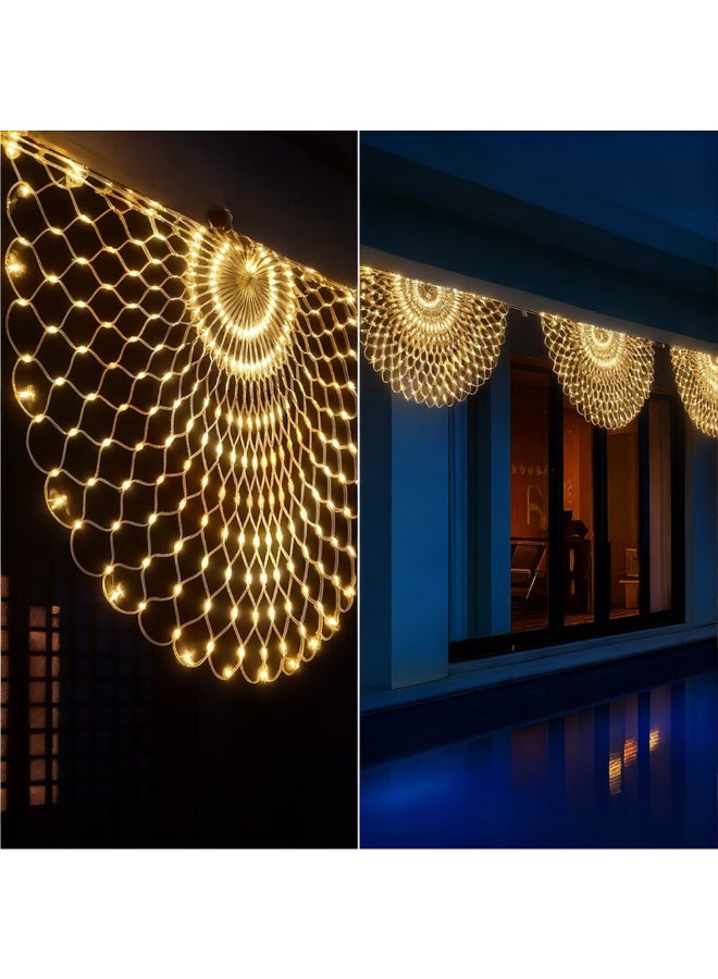 zayo ضوء شبكة طاووس LED دافئ أبيض 4م - Image 3
