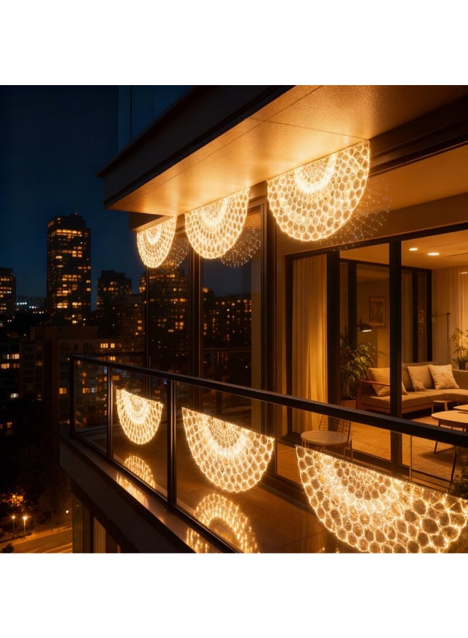 zayo ضوء شبكة طاووس LED دافئ أبيض 4م - Image 2