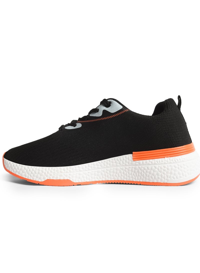 Desert Men's Sportive Knit Sneakers – Stylish Printed Design - Image 3