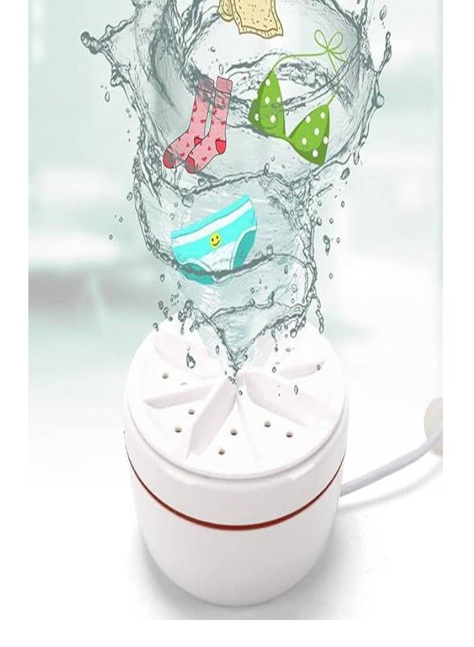 TOPINCN 2 in 1 Mini Washing Machine for Washing and Drying Small Loads - Image 2